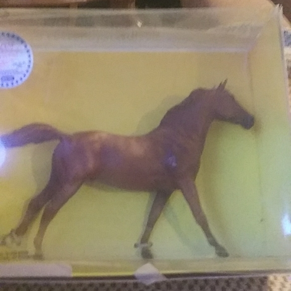 Vintage Eros Olympics Show Jumper Breyer Horse With Box